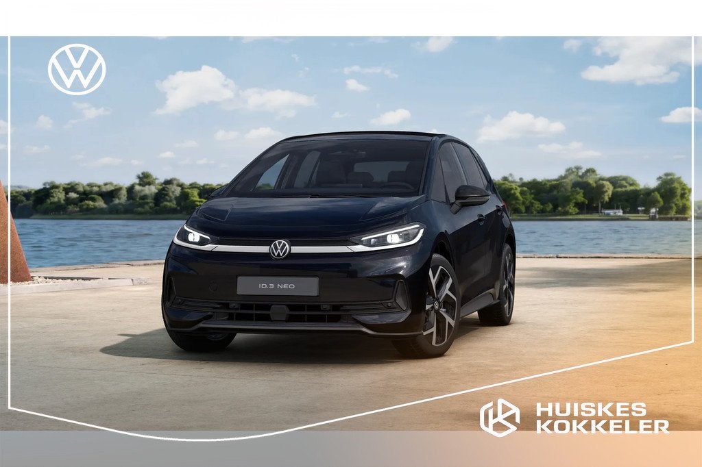 Volkswagen ID.3 Neo, Auto's, Volkswagen, Automaat, Achterwielaandrijving, Euro 6, Zwart