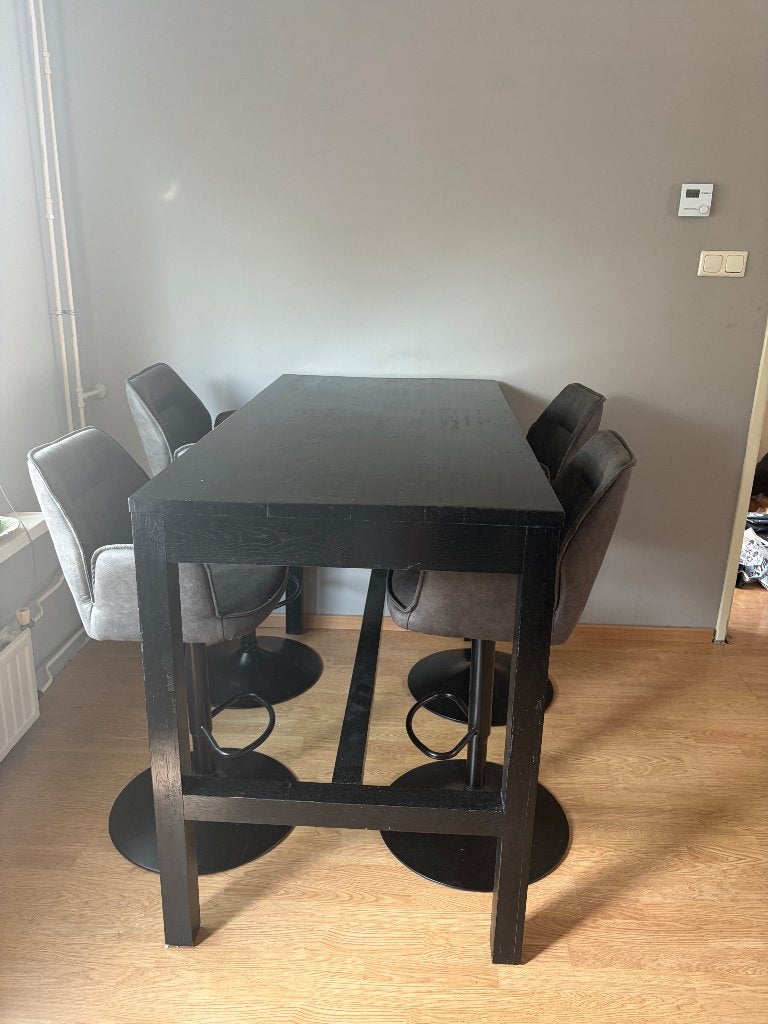 Eethoek, Huis en Inrichting, Tafels | Eettafels, Ophalen, 100 tot 150 cm, Bartafel, Nieuw