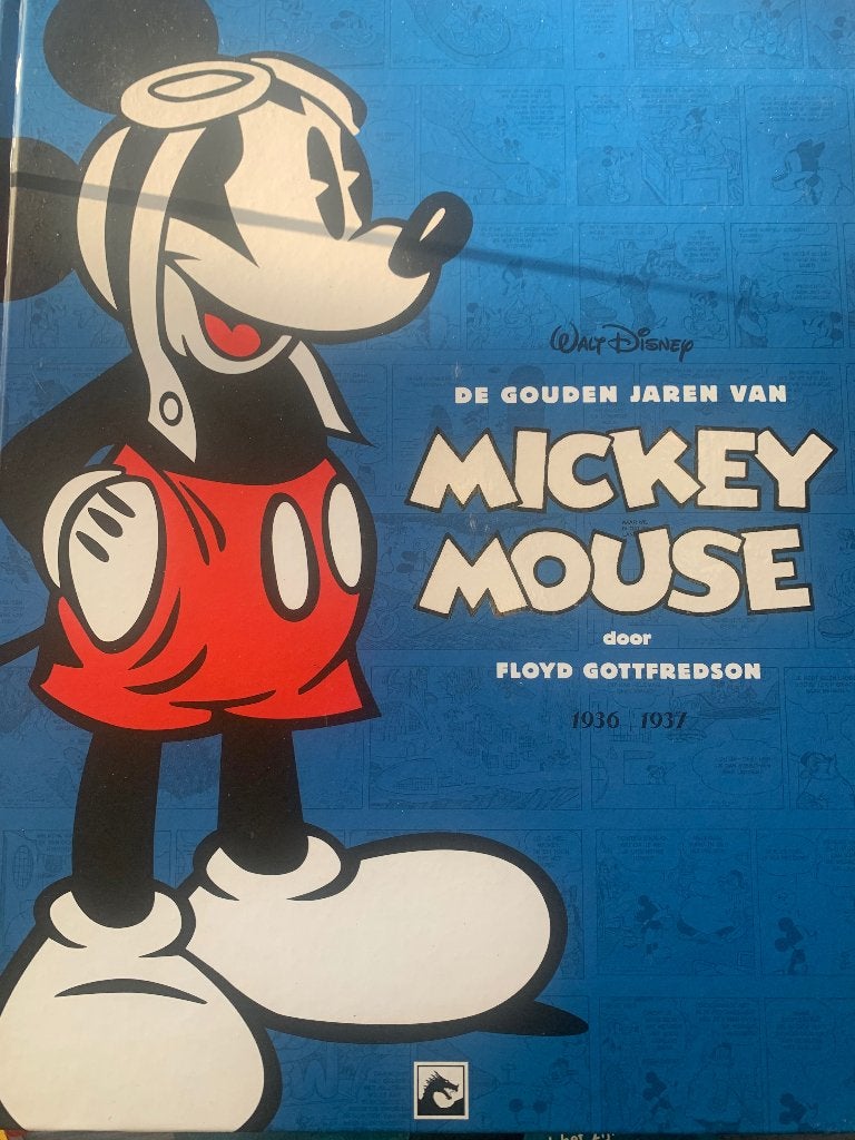 Stripboek de gouden jaren van MICKEY MOUSE 1936-1937, Ophalen of Verzenden, Mickey Mouse, Nieuw, Servies