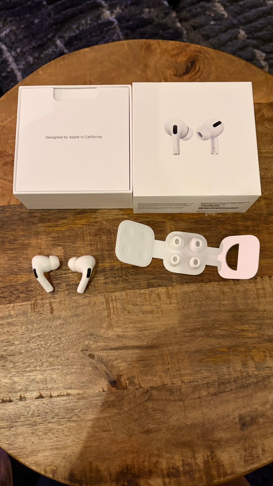 Airpods pro 1 - zonder oplaadcase, In gehoorgang (in-ear), Ophalen of Verzenden, Zo goed als nieuw, Wit