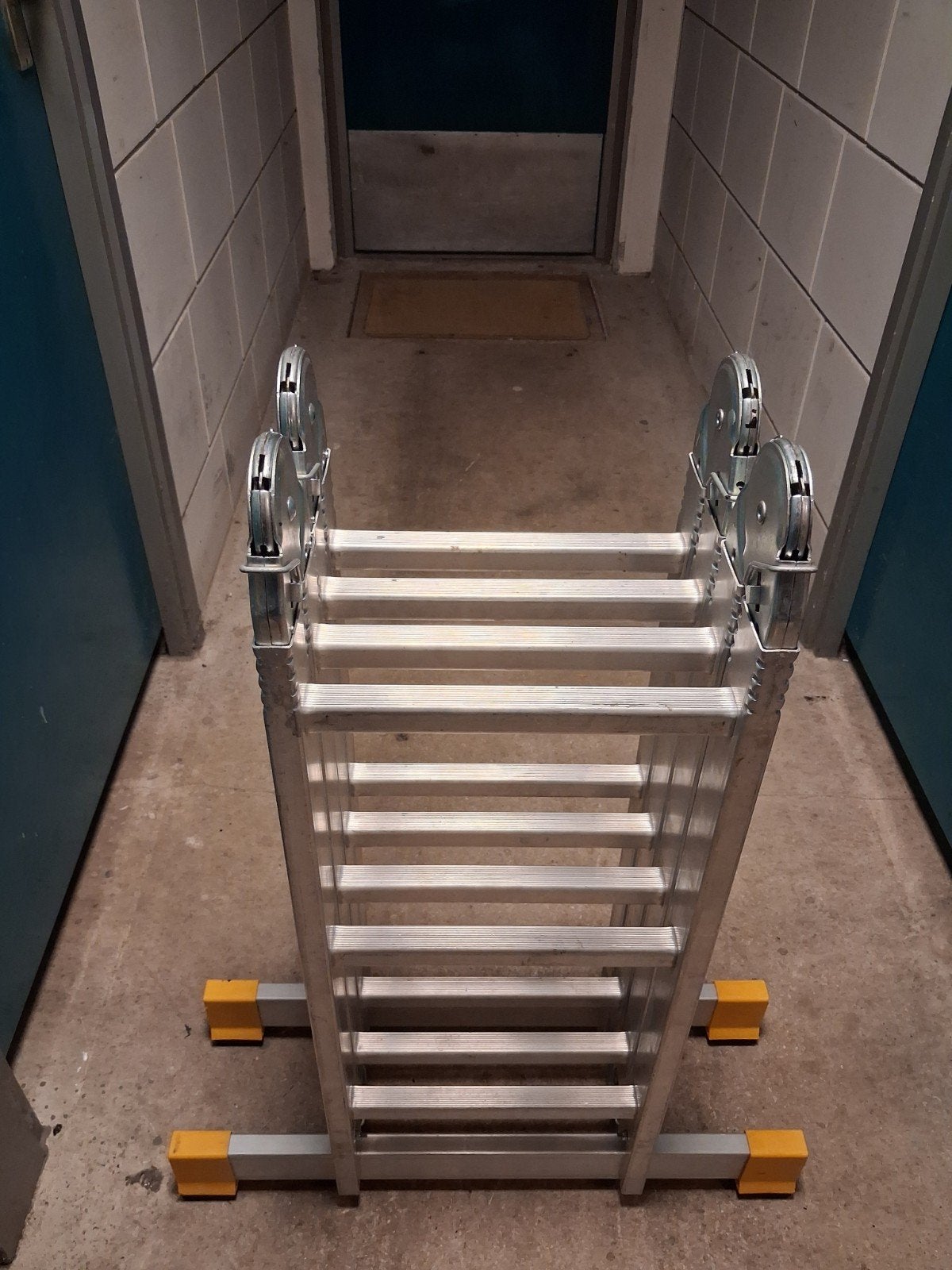 4.delige ladder., Ophalen, Gebruikt