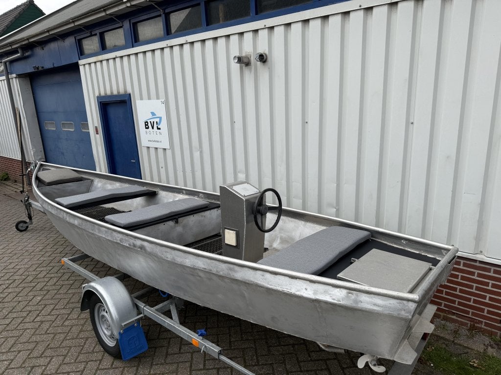 Aluminium sloep elektrisch Weteringse Punter 8 uur varen!, 1 m, Elektrisch, Niet ingevuld, Aluminium