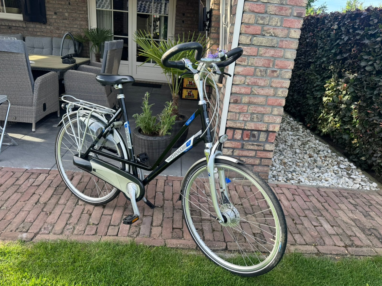 Degelijke Rih delta damesfiets dames fiets 62 cm, Fietsen en Brommers, Versnellingen, 56 cm of meer, Zo goed als nieuw, Ophalen