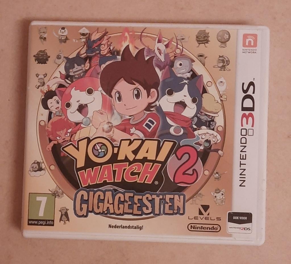 Yokai Watch 2 Giga Geesten NL-talige versie - Nintendo 3DS, Avontuur en Actie, 1 speler, Ophalen of Verzenden, Zo goed als nieuw