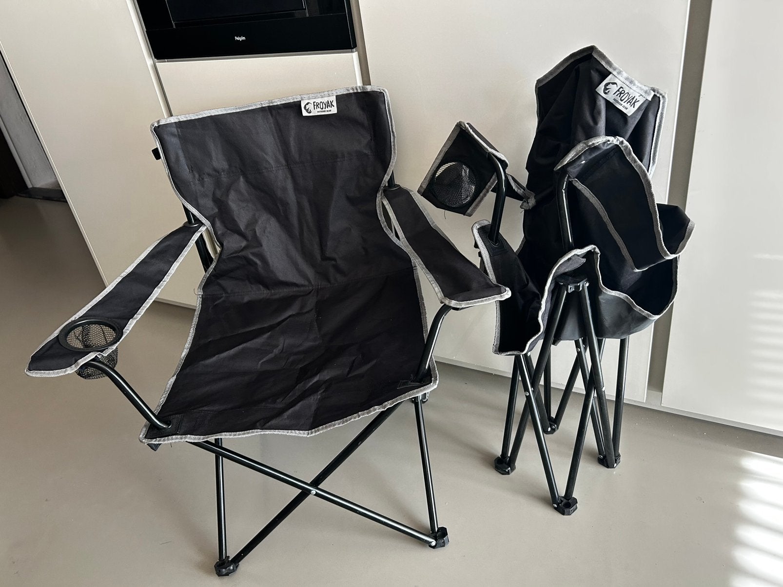 2 campingstoelen, Ophalen of Verzenden, Zo goed als nieuw, Campingstoel