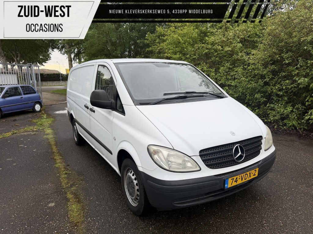 Mercedes-Benz Vito 109 CDI 320 Lang DC Amigo luxe, Auto's, Gebruikt, 2000 kg, Bedrijf, Euro 4