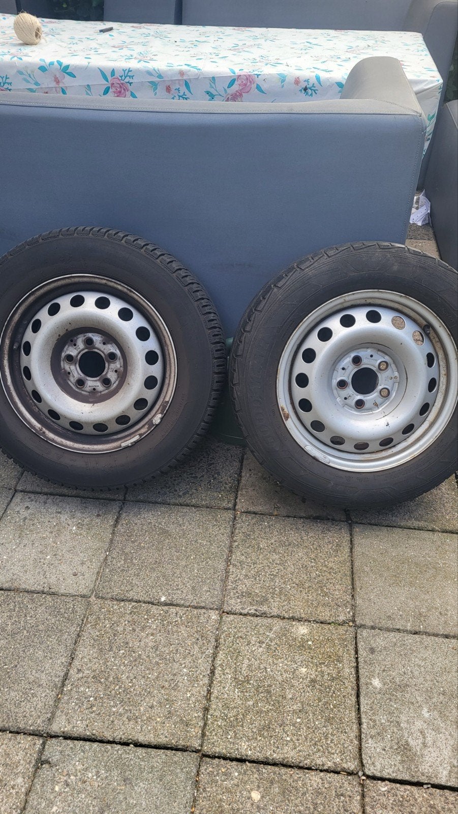 Auto banden, Ophalen
