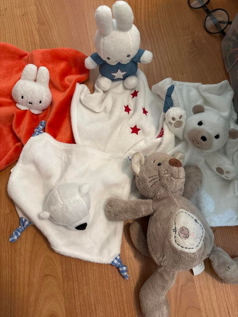 4 zachte Tutteldoekjes., Ophalen, Gebruikt, Overige typen