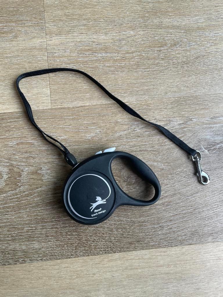 Flexi black design rollijn S (5 meter), Ophalen of Verzenden, Zo goed als nieuw