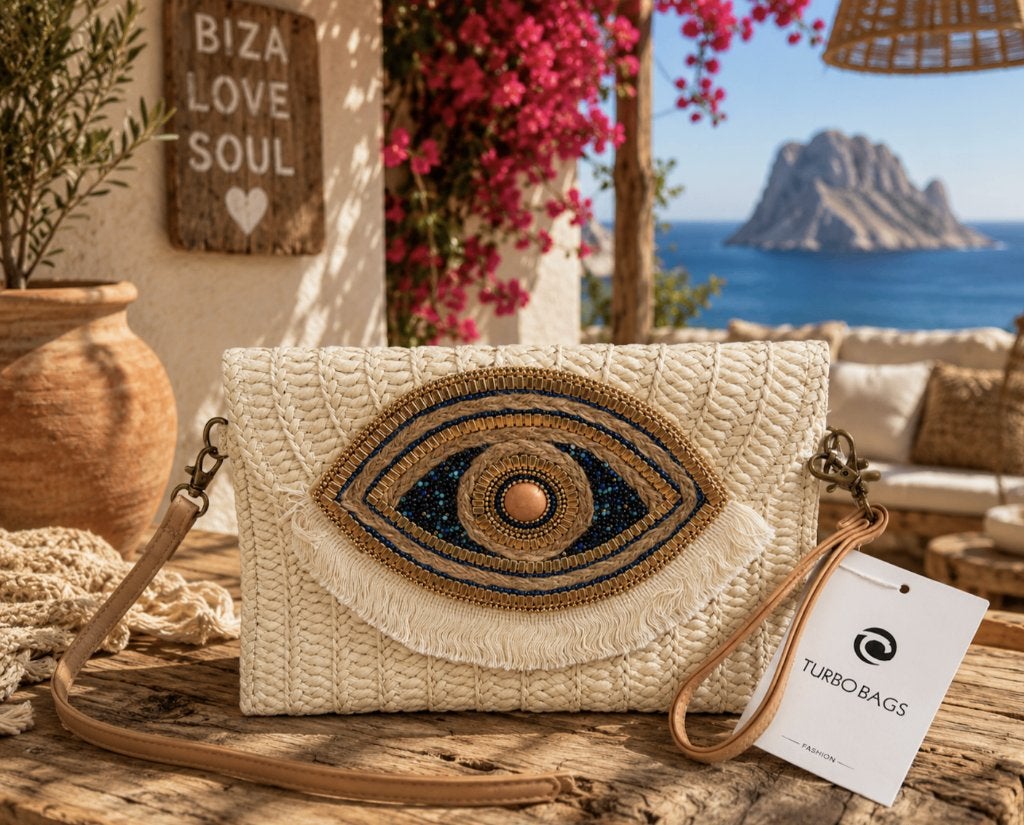Bohemian Ibiza Clutch tasje, The eye, Geen € 34,99 maar, Sieraden, Tassen en Uiterlijk, Tassen | Damestassen, Ophalen of Verzenden