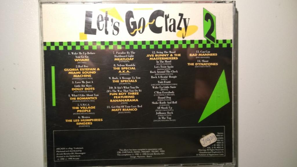 Let's Go Crazy 2, Ophalen of Verzenden, Zo goed als nieuw, Pop