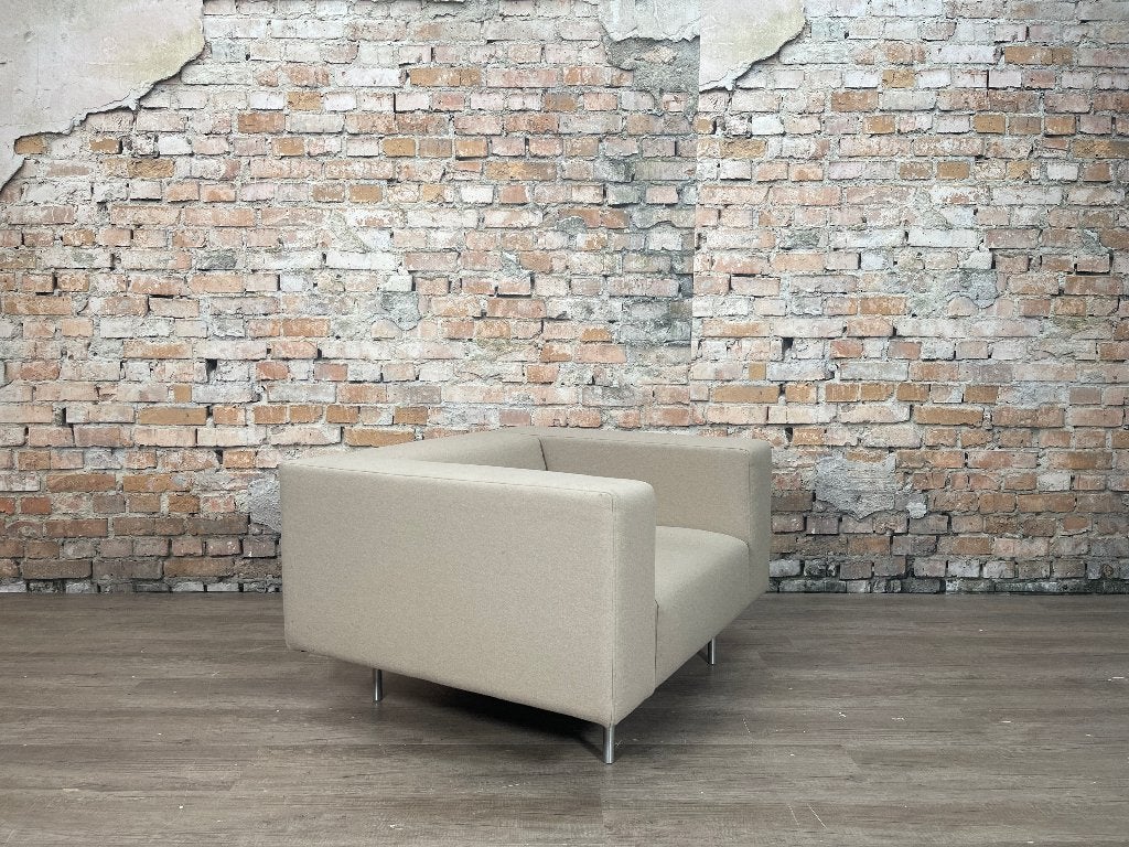 Moooi Bottoni fauteuil wol bij TheReSales, Ophalen, Design, 75 tot 100 cm, Zo goed als nieuw