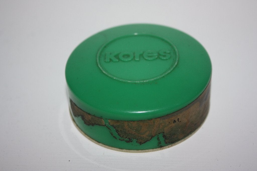 Rond doosje Kores met meetlint, Ophalen of Verzenden
