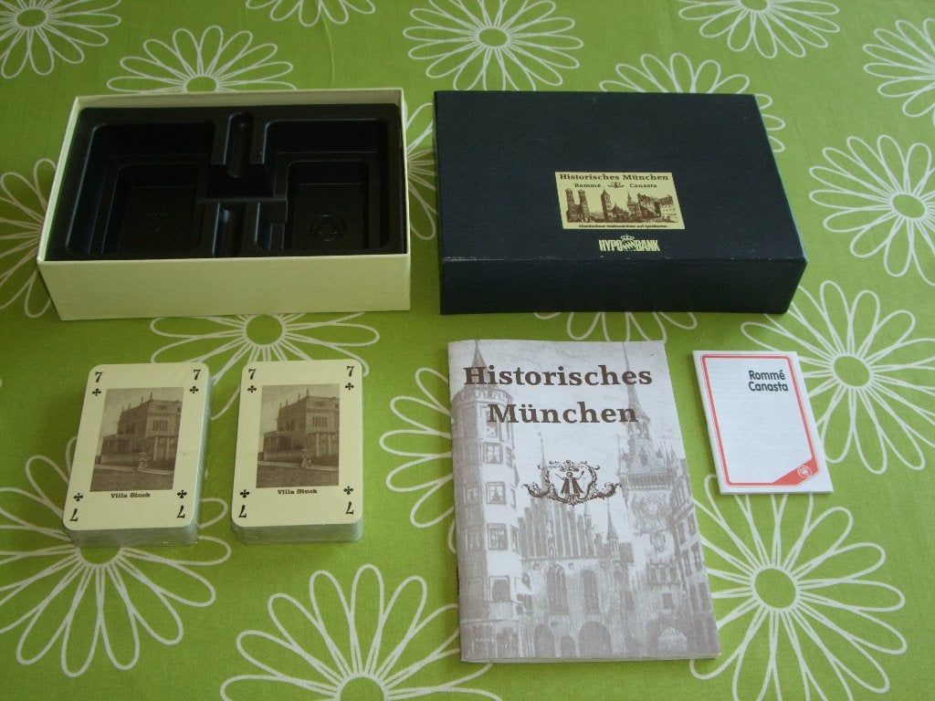 Historisches München Canasta speelkaarten set, Ophalen of Verzenden, Zo goed als nieuw, Speelkaart(en)