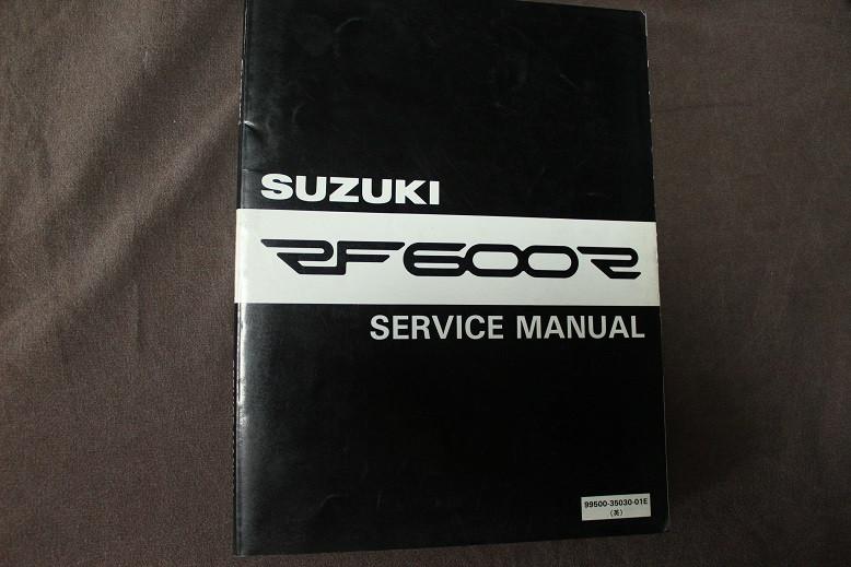 Suzuki RF600R 1993 motorcycle service manual RF 600 R, Motoren, Ophalen of Verzenden, Suzuki