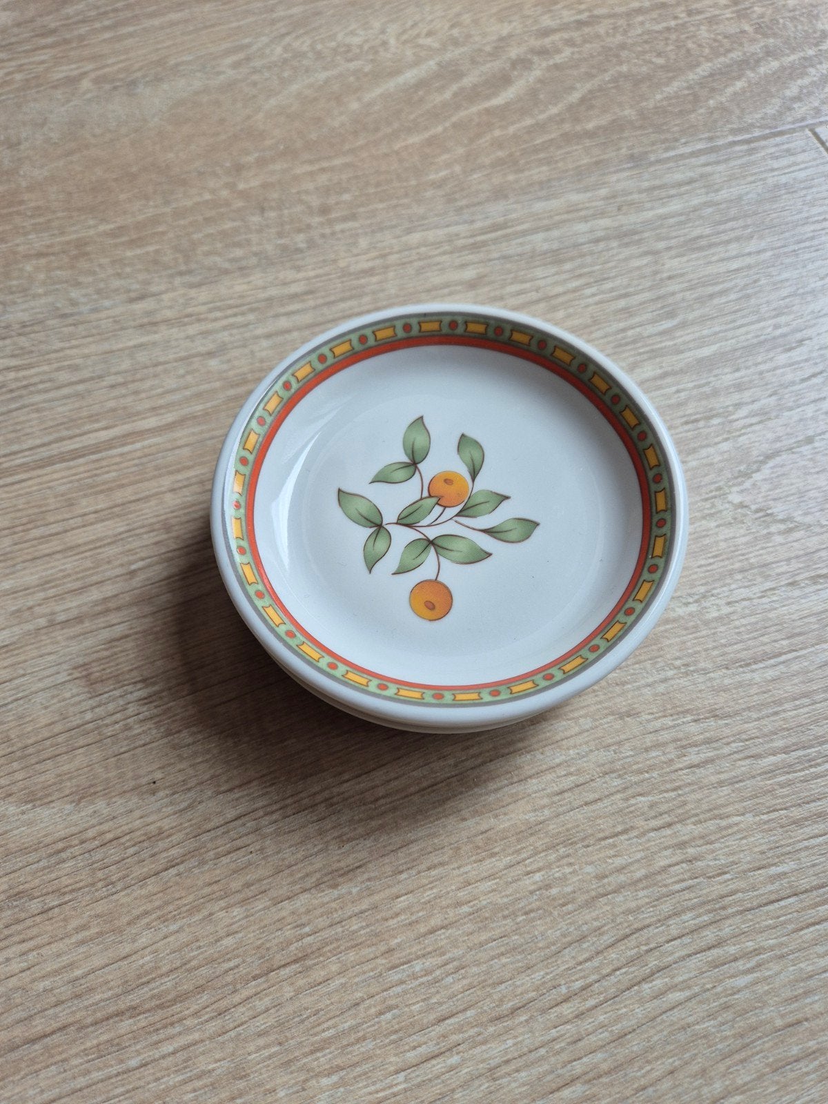 4 Koffietijd! ART-DESIGN theetipjes/petit fours, Huis en Inrichting, Keuken | Servies, Zo goed als nieuw, Kop(pen) en/of Schotel(s)
