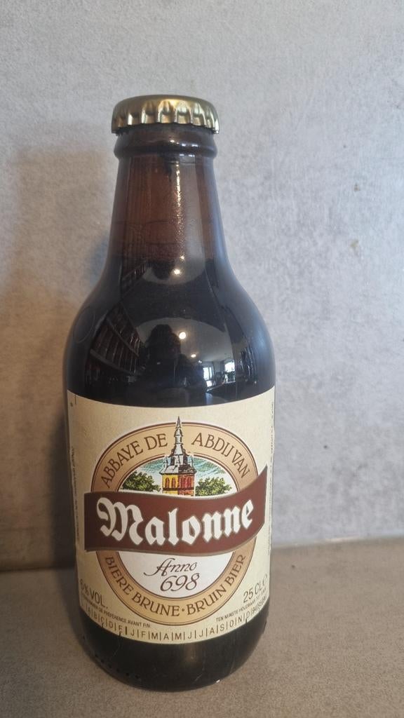 Abdijbier - Abdij van Malonne, '95 - Gebrouwen door Haacht, Ophalen of Verzenden, Zo goed als nieuw, Glas of Glazen, Overige merken