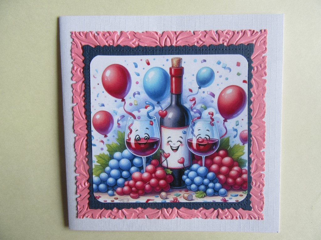 FEESTELIJK,,,,kaartje 1746, Hobby en Vrije tijd, Kaarten | Zelfgemaakt, Ophalen of Verzenden, Nieuw, Overige thema's