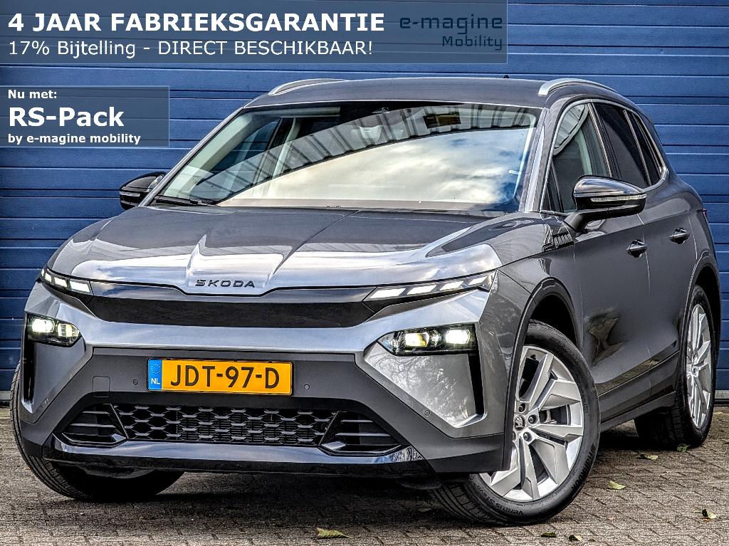 Skoda Elroq 60 RS-Black-Pack by e-magine Mobility | MATRIX, Automaat, Euro 6, 59 kWh, 24 min