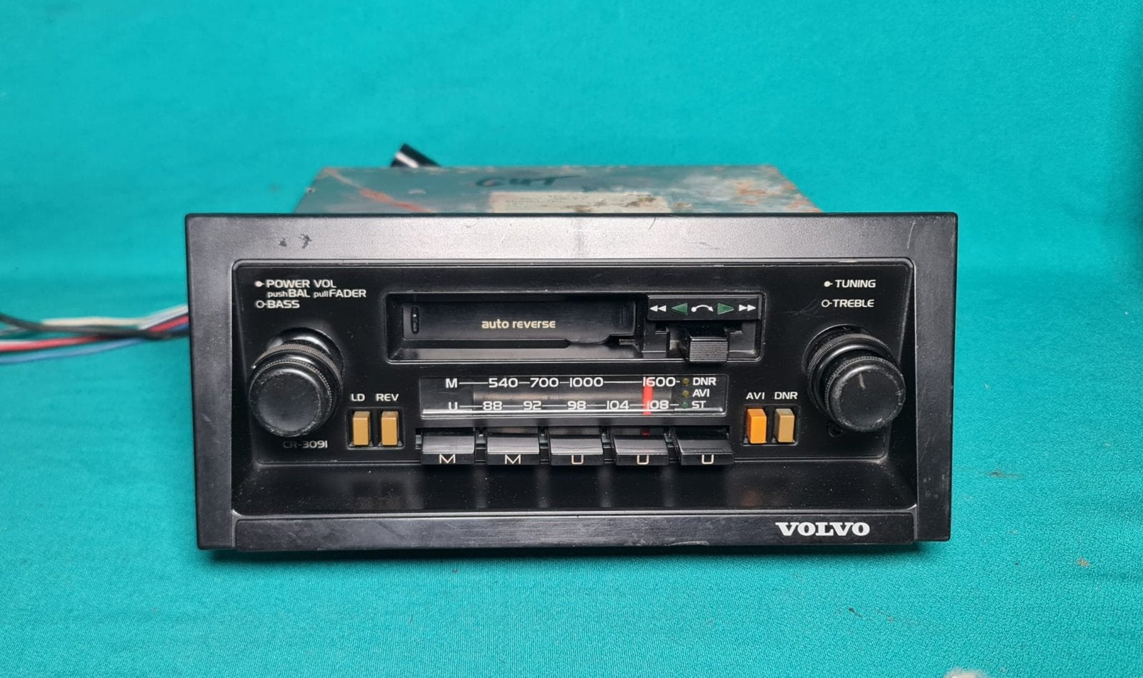 Volvo cr-309i casssette receiver, Auto diversen, Ophalen of Verzenden, Zo goed als nieuw