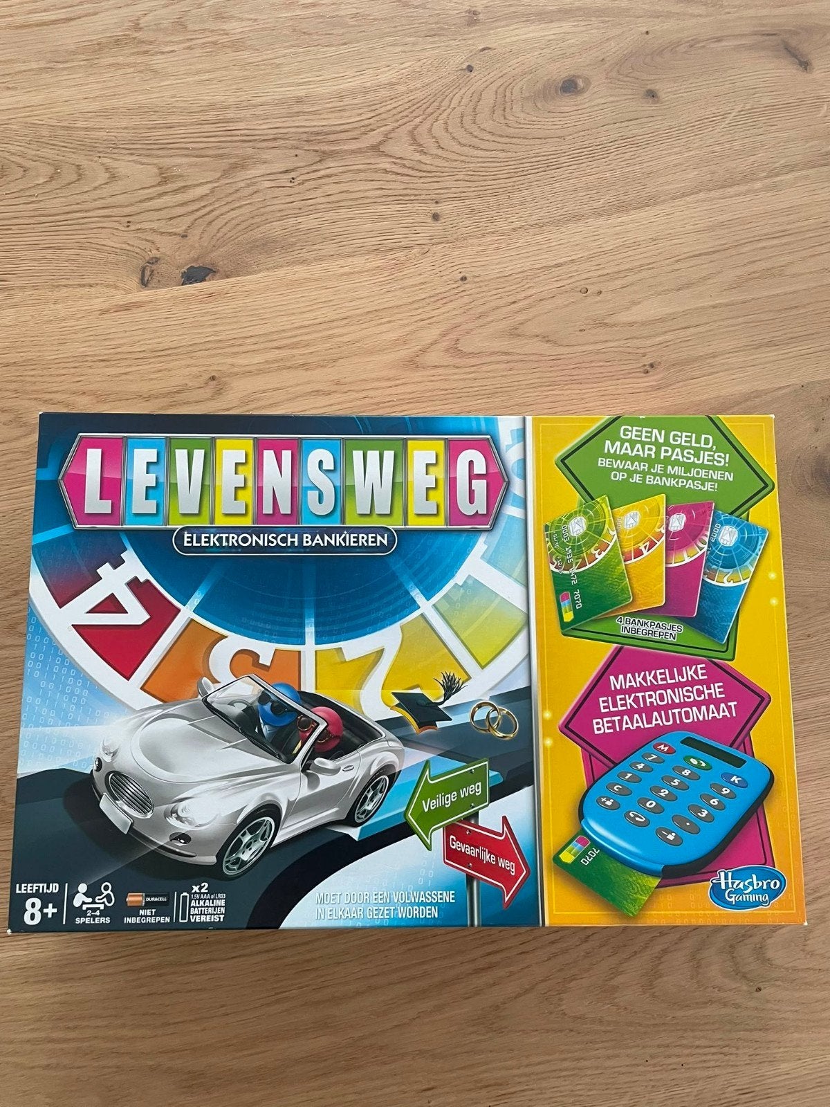levensweg elektronisch bankieren, Drie of vier spelers, Ophalen of Verzenden, Zo goed als nieuw, Hasbro Gaming