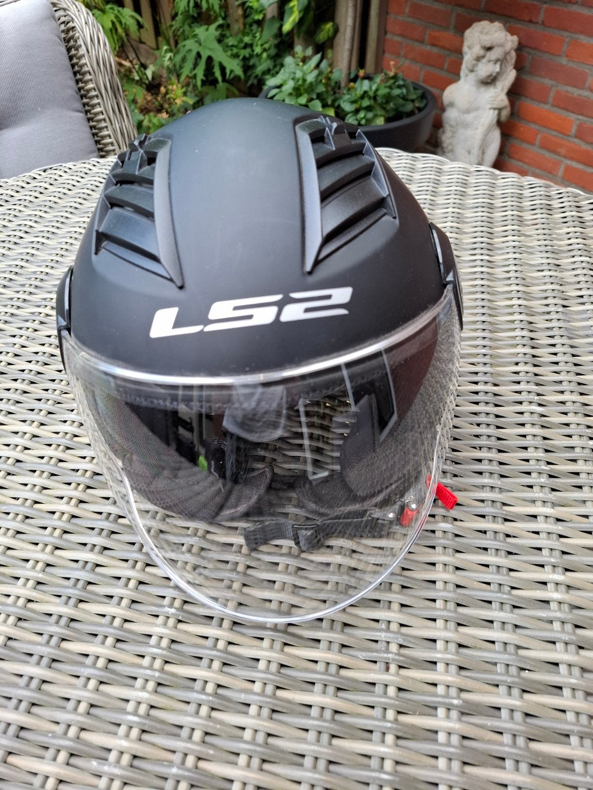 Scooter helm zo goed als nieuw, Ophalen, Zo goed als nieuw, Benzine, Overige merken