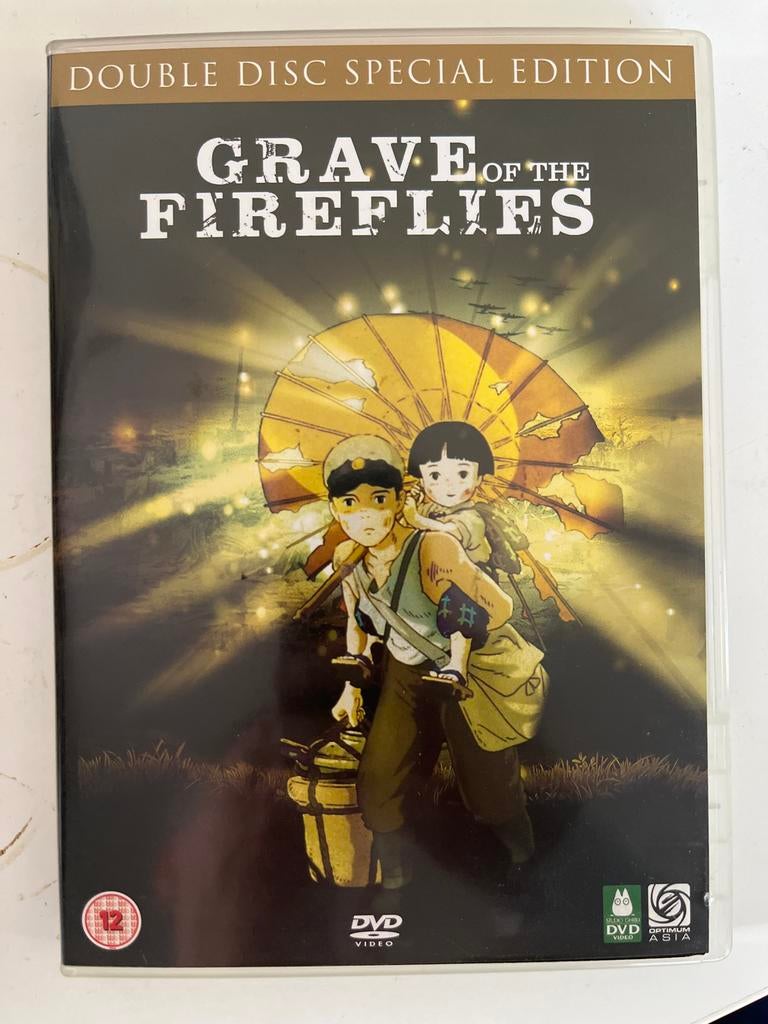 Grave of the Fireflies - Special Edition DVD, Cd's en Dvd's, Vanaf 12 jaar, Ophalen of Verzenden, Zo goed als nieuw, Waargebeurd drama