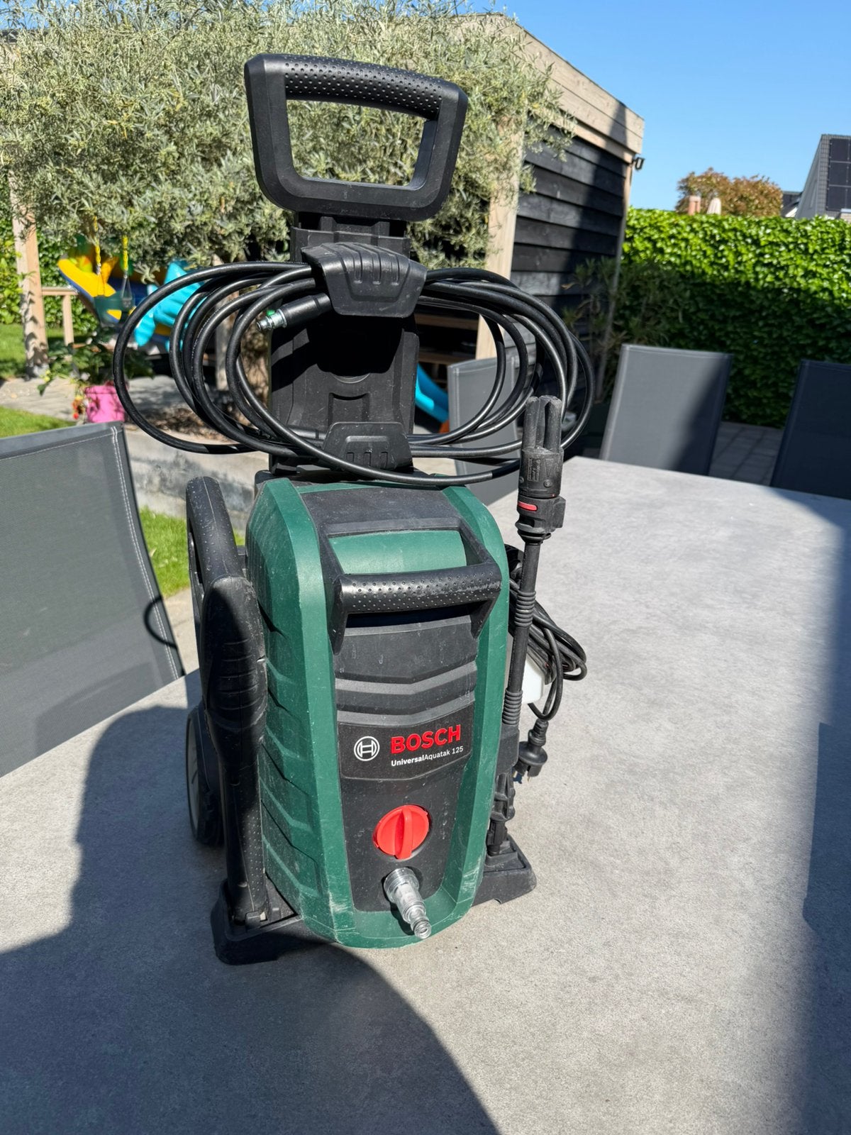 Bosch UniversalAquatak 125 hogedrukreiniger, Ophalen of Verzenden, Zo goed als nieuw, Elektrisch