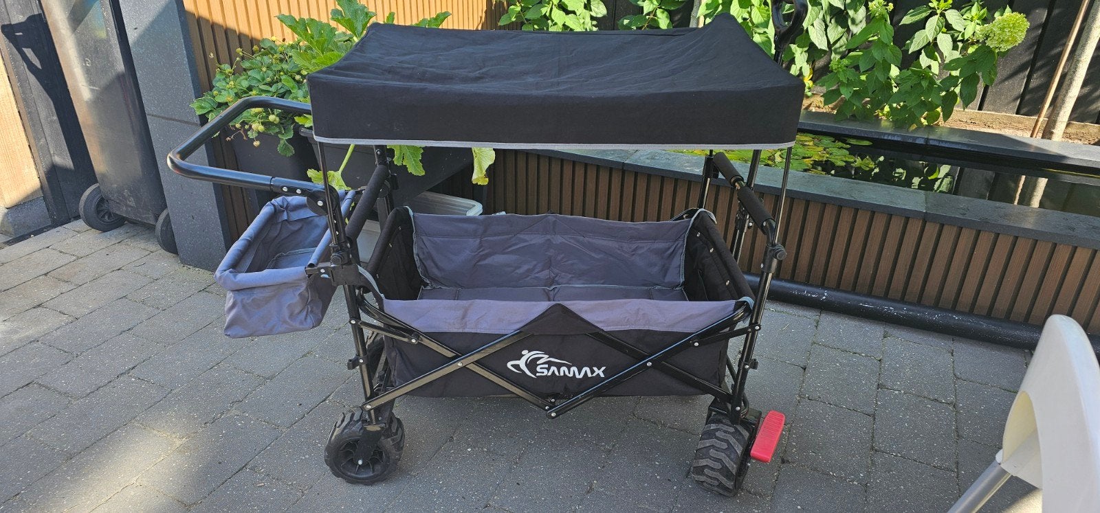 Bolderkar met afneembaar UV dak en dikke wielen, Caravans en Kamperen, Bolderkarren, Ophalen, Opvouwbaar, Gebruikt