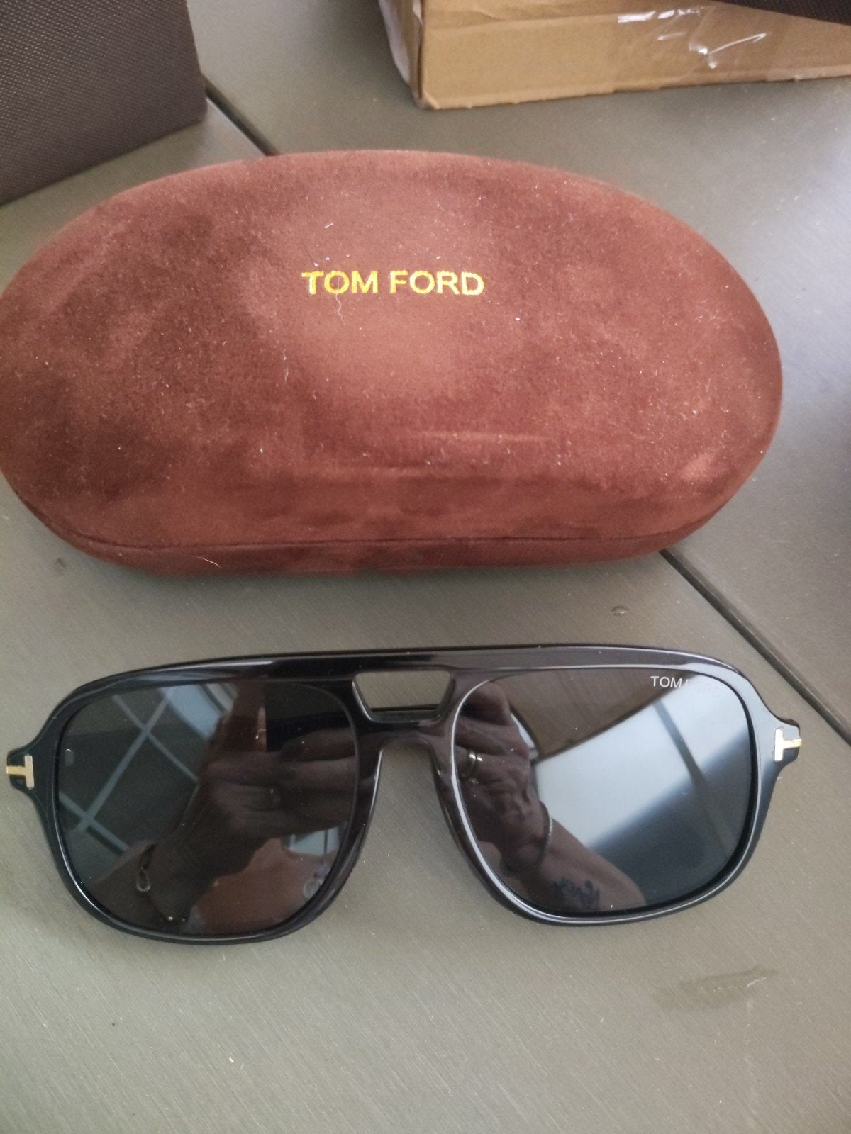 Tom Ford Zonnebril FT884 01  nieuw, Ophalen of Verzenden, Nieuw, Zwart, Overige merken