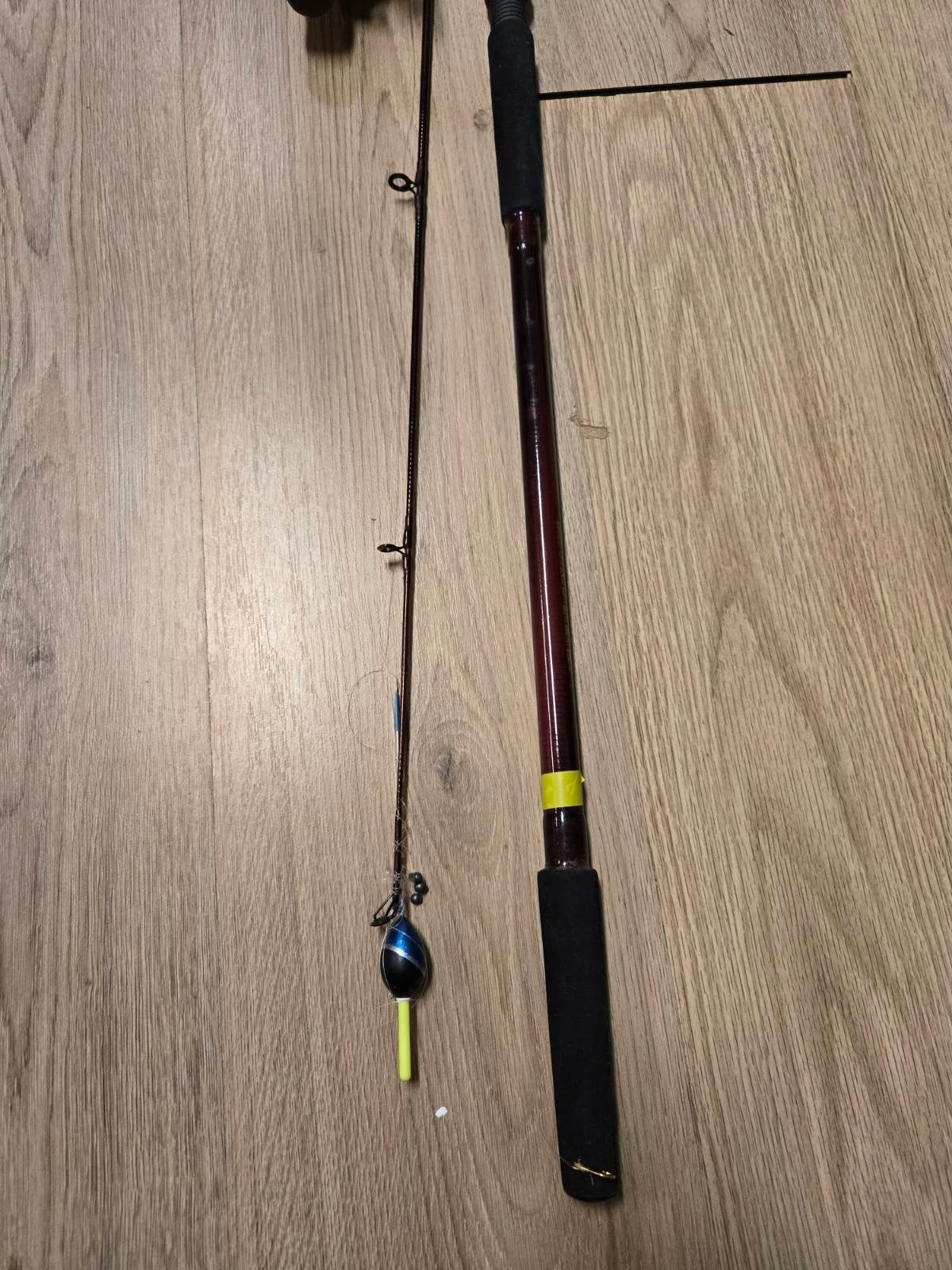 Complete vishengel met molen - Semper SR 340, Ophalen of Verzenden, Gebruikt, Complete hengel