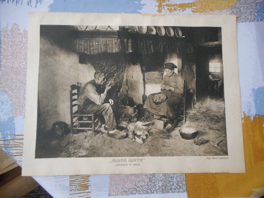 Heeze. Interieur. 1923., Ophalen of Verzenden, 1920 tot 1940, Nederland, Knipsel(s)
