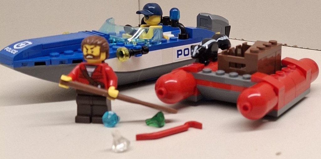 LEGO City Wilde Rivierontsnapping 60176, City, Lego, Ophalen of Verzenden, Complete set