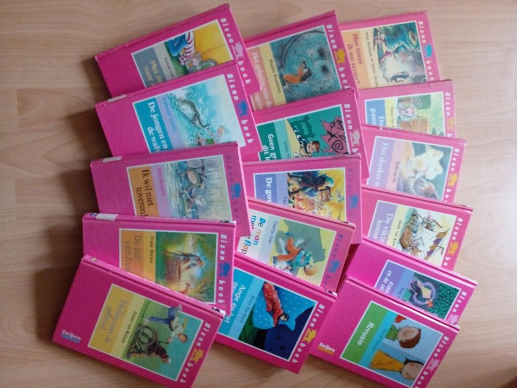Bizon Boekjes Collectie - Diverse Verhalen, Boeken, Kinderboeken | Jeugd | onder 10 jaar, Ophalen of Verzenden, Gelezen, Diverse Auteurs