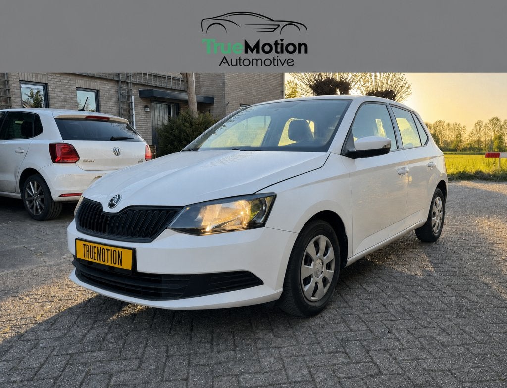 Skoda Fabia 2016 - Nieuwe APK - Lage kilometerstand, Auto's, Stof, Euro 6, Wit, Grijs