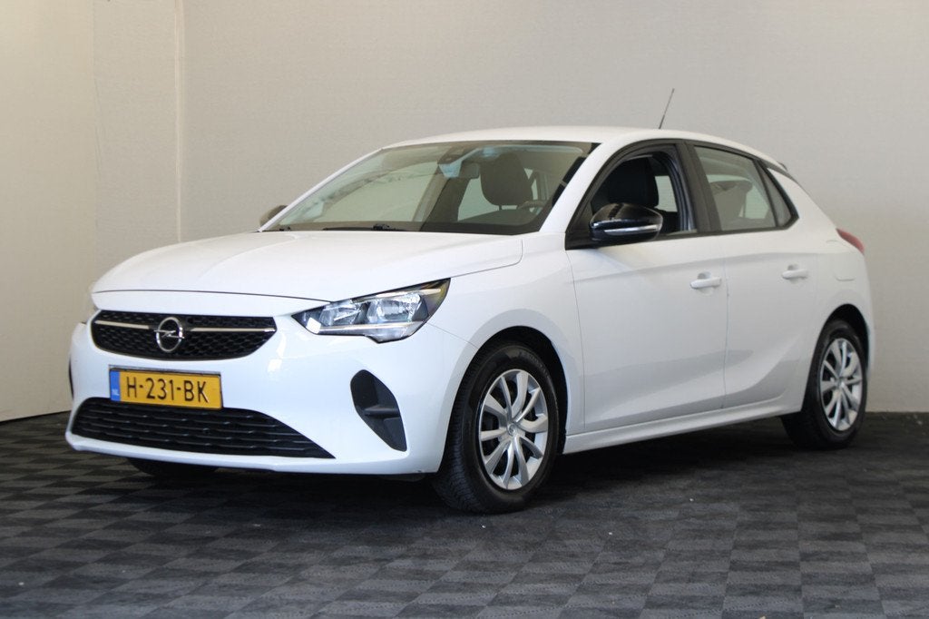 Opel Corsa 1.2 Edition |Stoel/stuur verw.|Carplay|, Voorwielaandrijving, Stof, 1199 cc, Wit