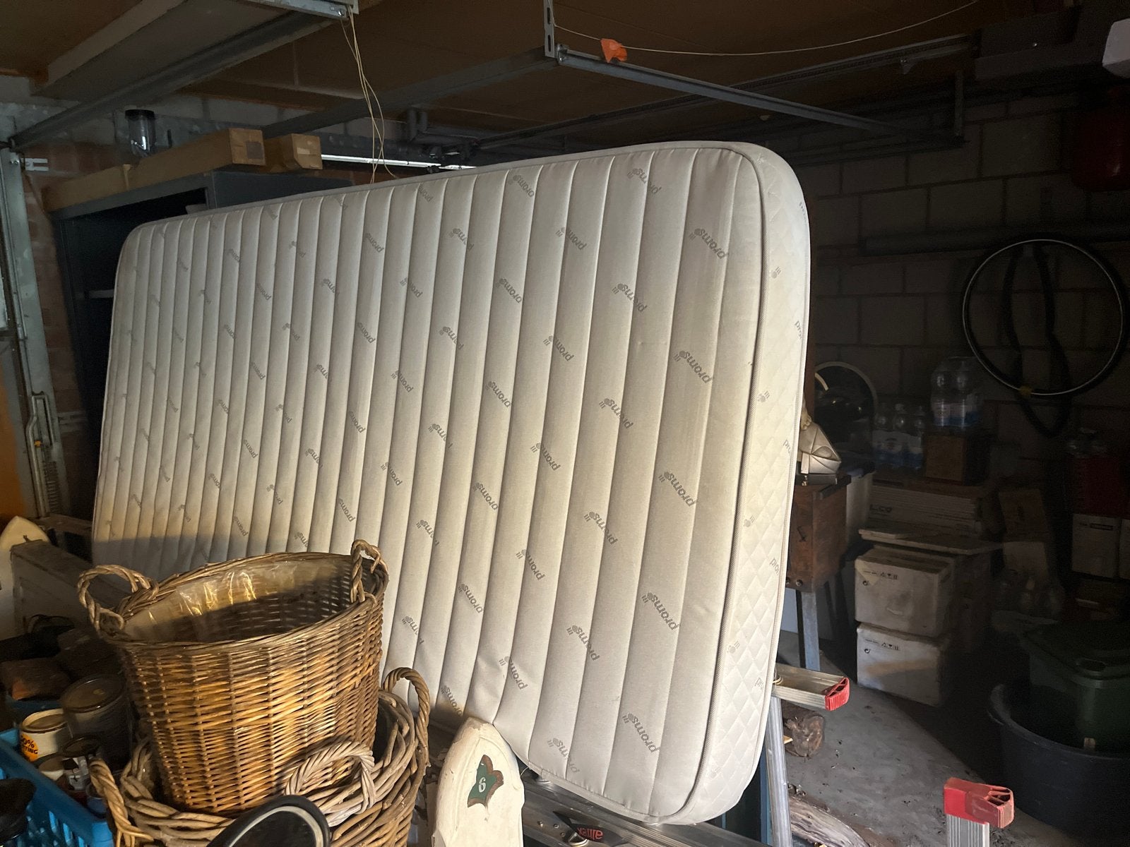Gratis ophalen Matras (proms) 95x195 cm, Ophalen, Gebruikt, Eenpersoons, 190 cm of minder