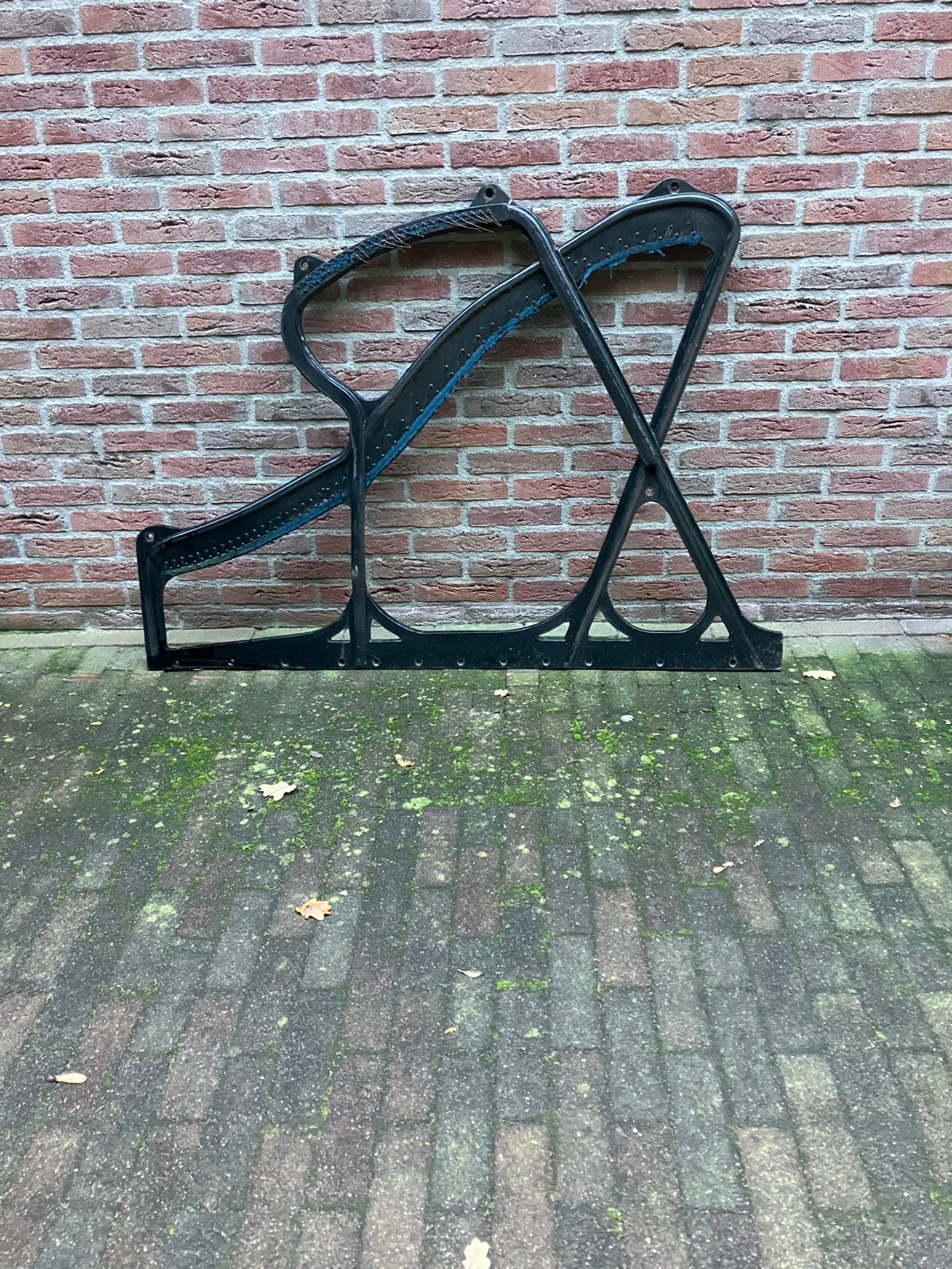 Stalen frame uit een oude piano, Ophalen, Zo goed als nieuw