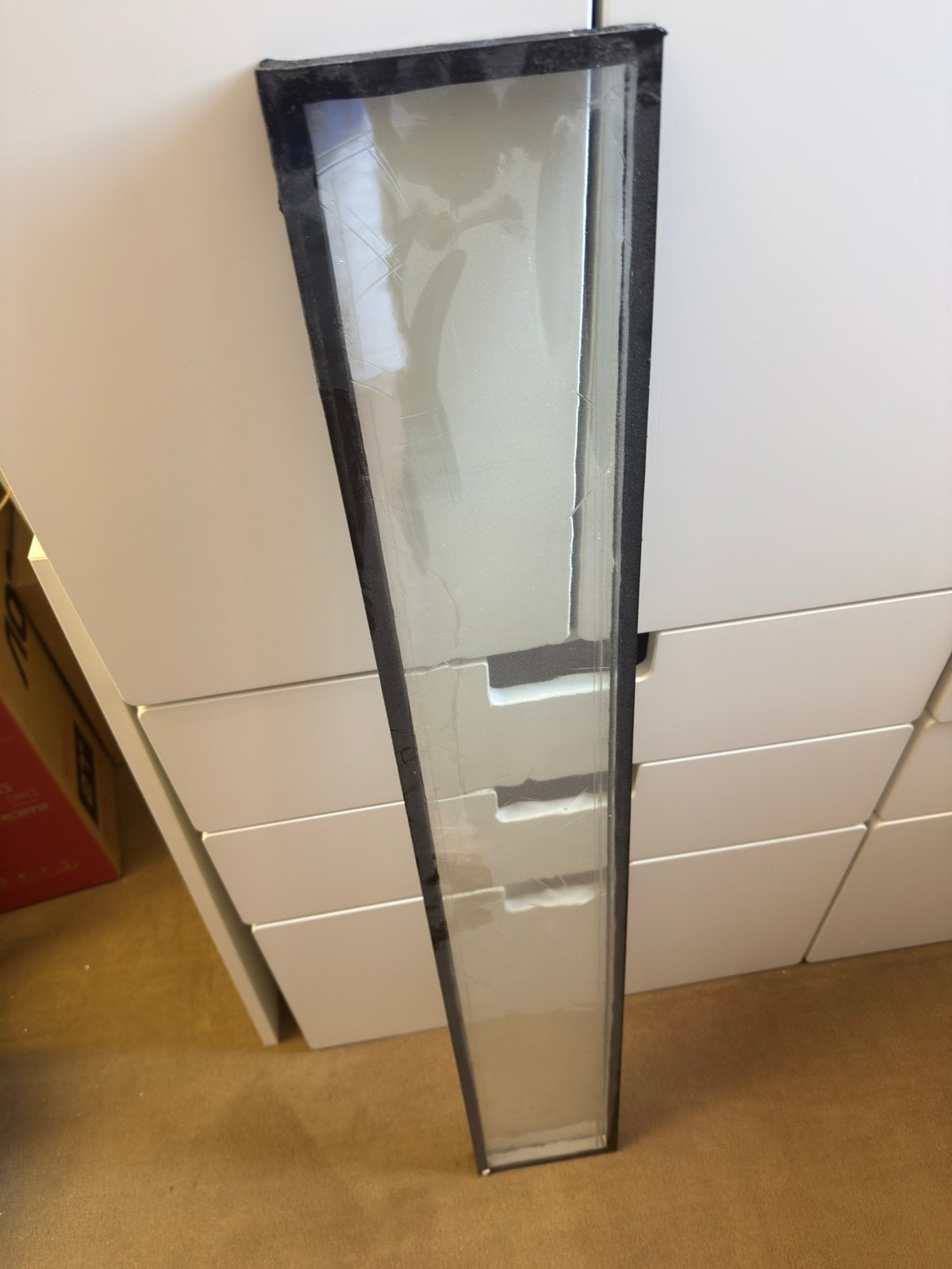 Raam venster dubbel glas, Ophalen, Gebruikt, Minder dan 80 cm, Gevelraam of Ruit