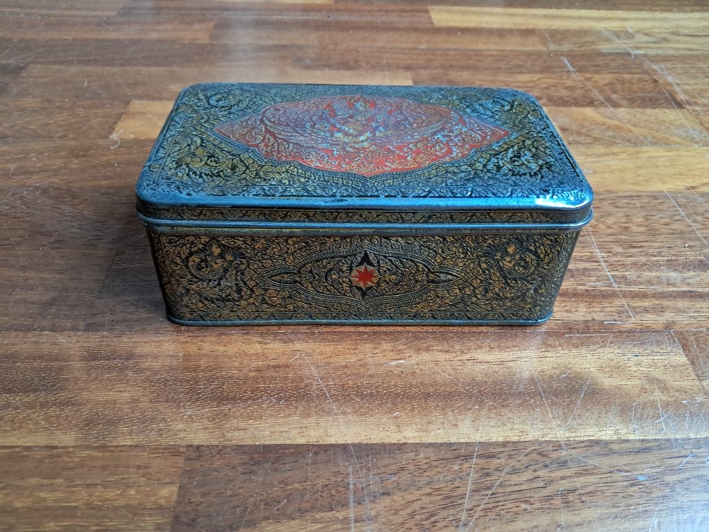 Vintage bewaarblik Niemeyer's tabak, Ophalen, Gebruikt, Overige