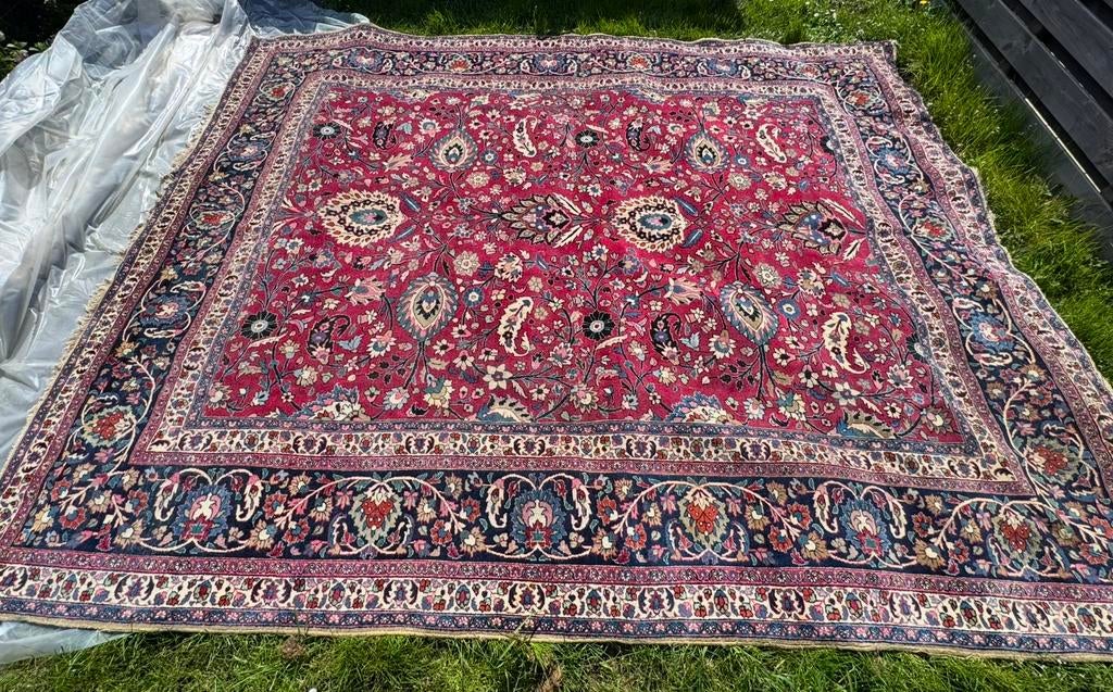 Groot Perzisch tapijt – 3,20  4 meter – te koop, Huis en Inrichting, Gebruikt, Ophalen of Verzenden, 200 cm of meer, Rechthoekig