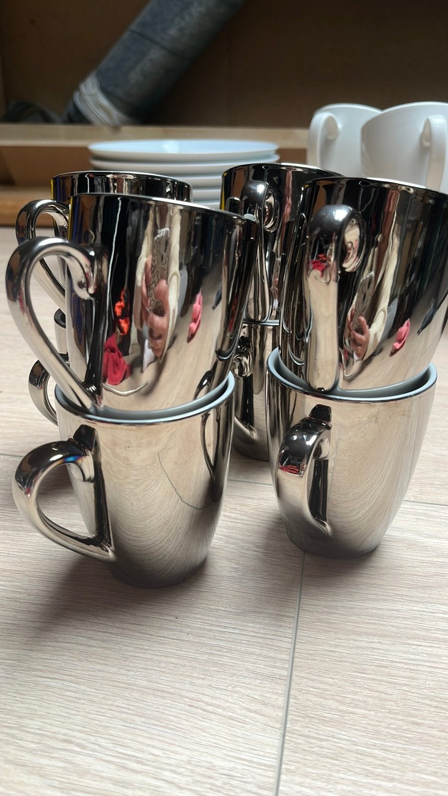 8 koffiekopjes, Ophalen, Gebruikt, Overige stijlen, Kop(pen) en/of Schotel(s)