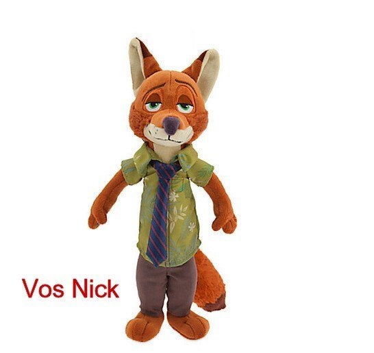 Zeldzaam mooie NICK de Vos knuffel van ZOOTOPIA voor € 14,95, Verzenden, Nieuw, Overige typen