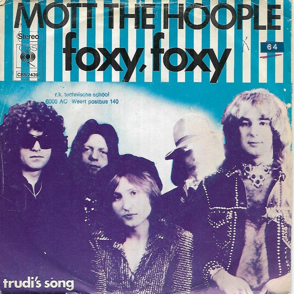 Mott The Hoople - Foxy, foxy, Ophalen of Verzenden, Gebruikt, 7 inch, Pop