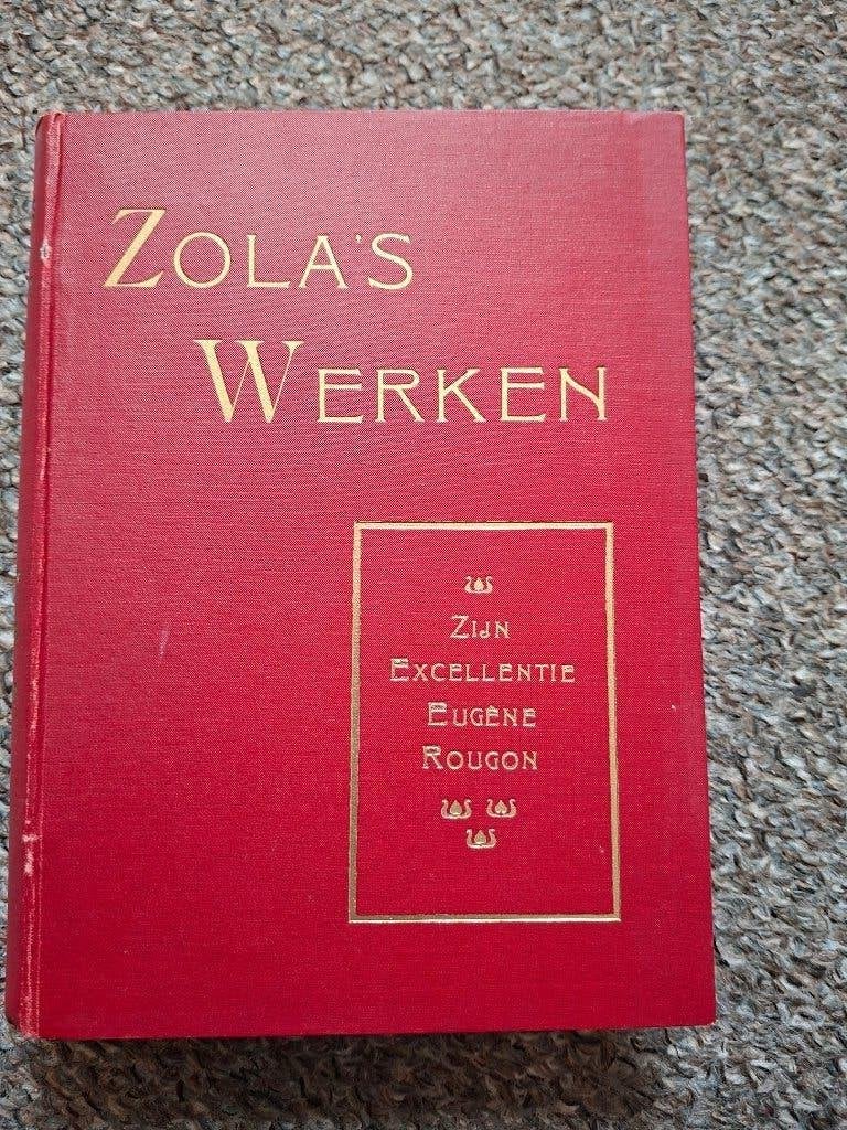 Zola's Werken / Zijn Excellentie Eugène Rougon/ Émile Zola, Verzenden, Gelezen, Émile Zola
