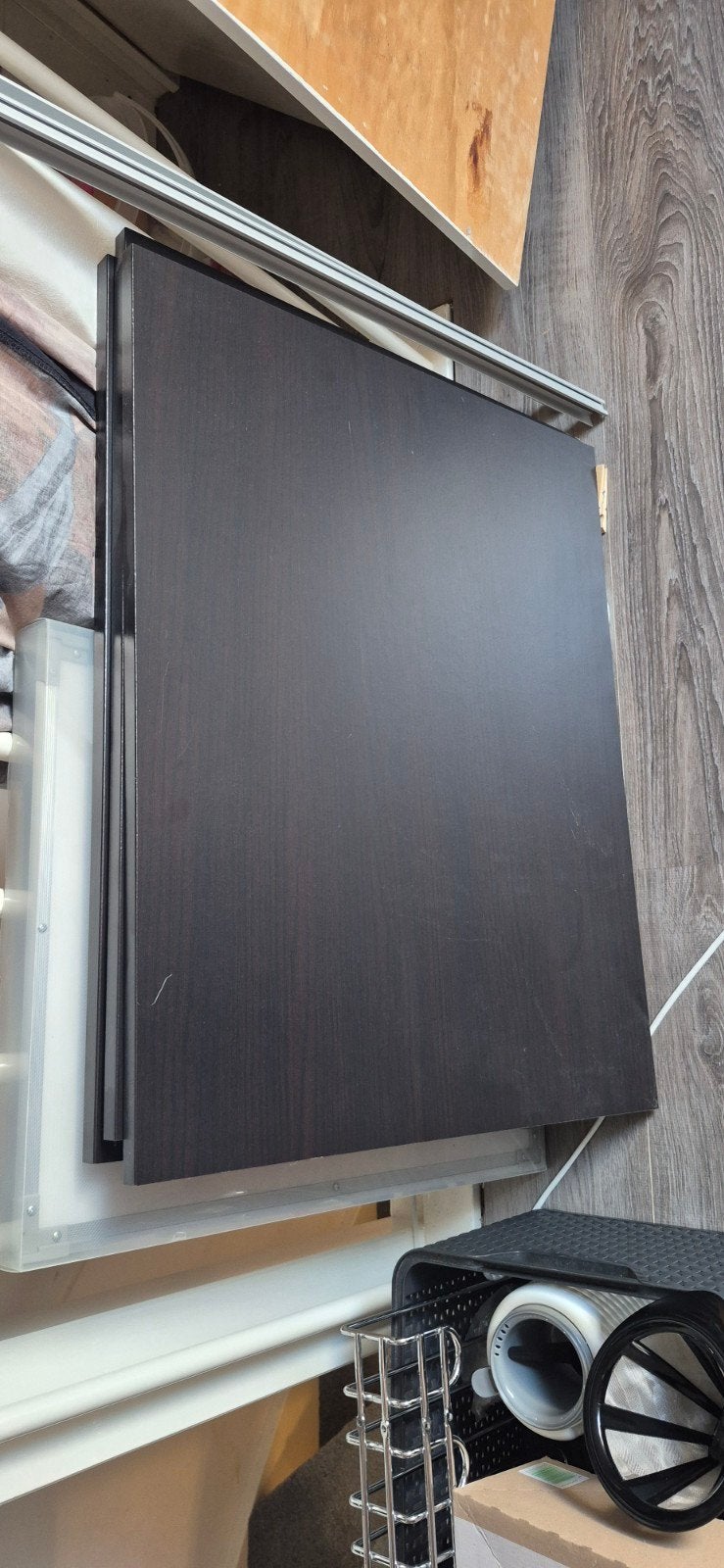 Gratis 3x Ikea Pax planken zwart/donker 75*58cm, Ophalen, Gebruikt, 200 cm of meer, 50 tot 100 cm