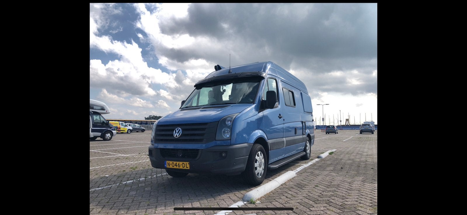 Buscamper VW Crafter 2012, Buscamper of Camperbus, Volkswagen, Verwarmde buitenspiegels, Particulier