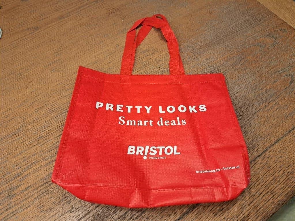 big shopper rood bristol gratis, Ophalen of Verzenden, Nieuw, Rood, Shopper