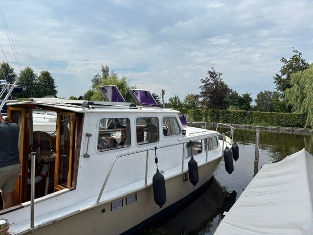 Vechtkruiser circa 10m | Mercedes diesel | Opknapper, Watersport en Boten, Zonnedek, Gebruikt, Binnenboordmotor, Diesel
