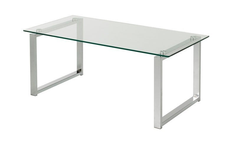 Bijzettafel Salontafel Glastafel Tafel 100 x 50 cm, Huis en Inrichting, Ophalen, Minder dan 45 cm, Nieuw, Glas